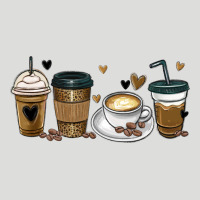 Coffee Latte Coffee Cups Zipper Hoodie | Teevron