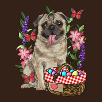 Easter Pug Heavy Core Tee | Teevron