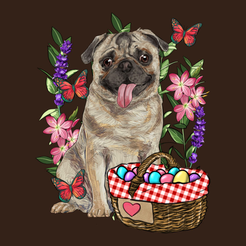 Easter Pug Heavy Core Tee by RanaPortraitStore | Teevron