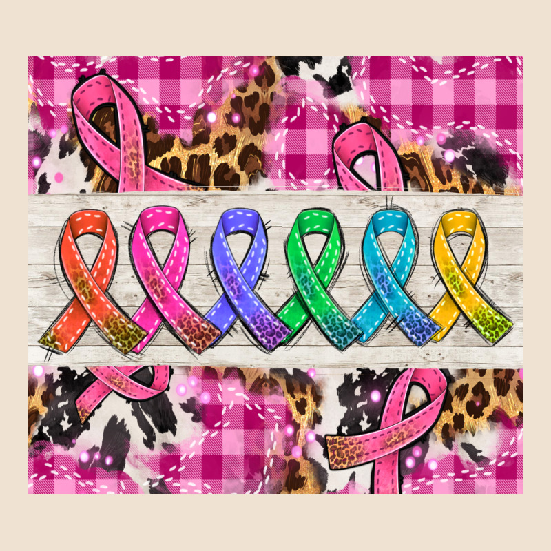 Western Colorfull Cancer Ribbon Urban Heavy Tee by AdoDesignShop | Teevron