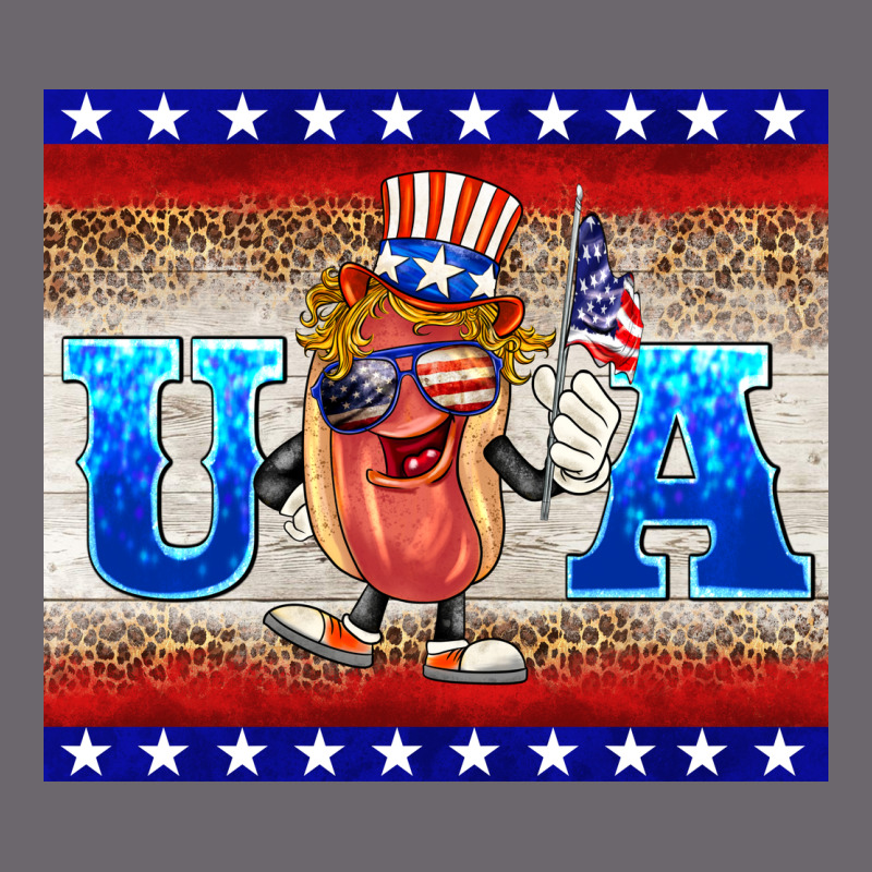 Usa Hot Dog Premium Sweatshirt by BarkalooDesign | Teevron