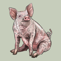American Yorkshire Pig Long Sleeve Tee | Teevron