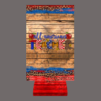 All American Teacher 12 Oz Slim Can Cooler Urban Heavy Tee | Teevron