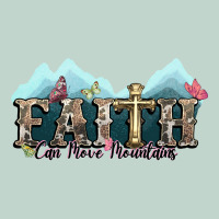 Faith Can Move Mountains Cross Zipper Hoodie | Teevron
