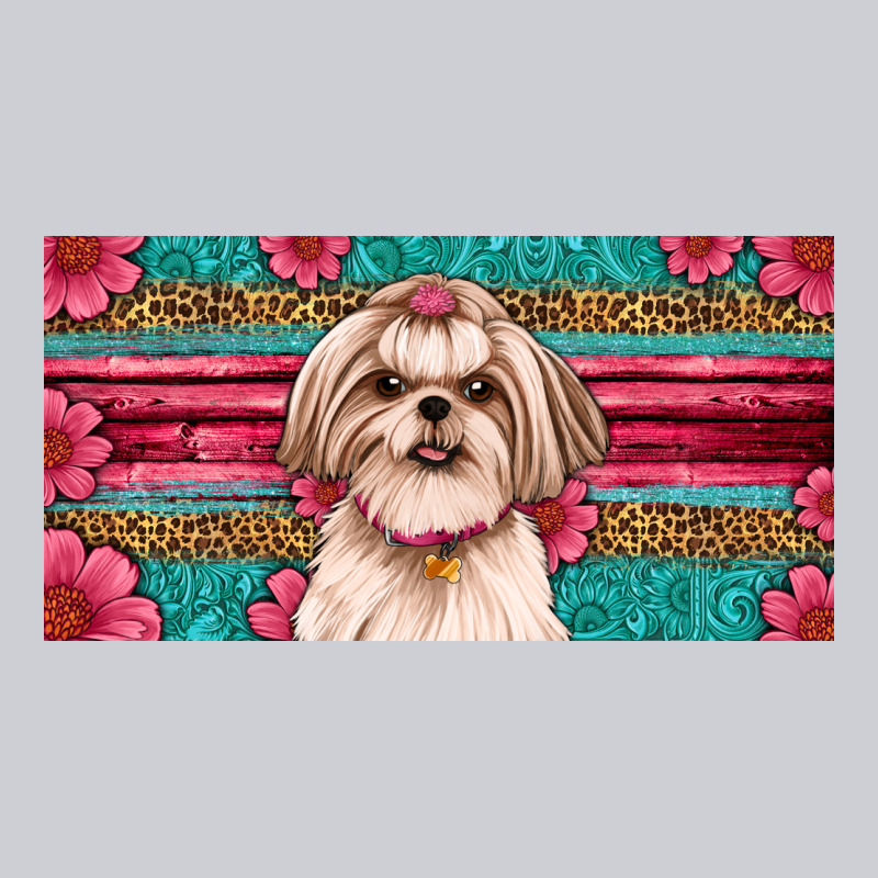 Shih Tzu License Plate Heavyweight Sweatshirt by Artiststas | Teevron