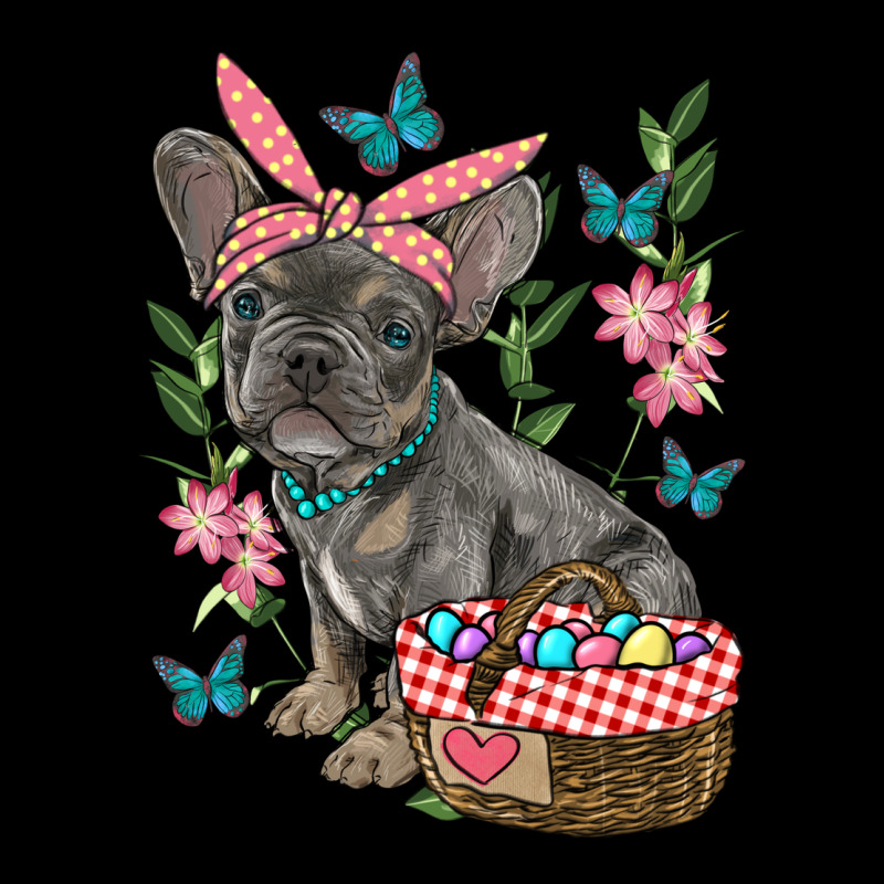 Easter French Bulldog Heavy Core Tee by RanaPortraitStore | Teevron