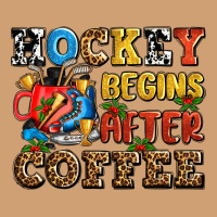 Hockey Begins After Coffee Ado Vintage Tee | Teevron