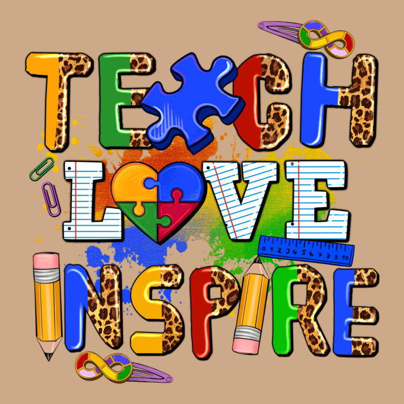 Teach Love Inspire Vintage Hoodie by AdoDesignShop | Teevron