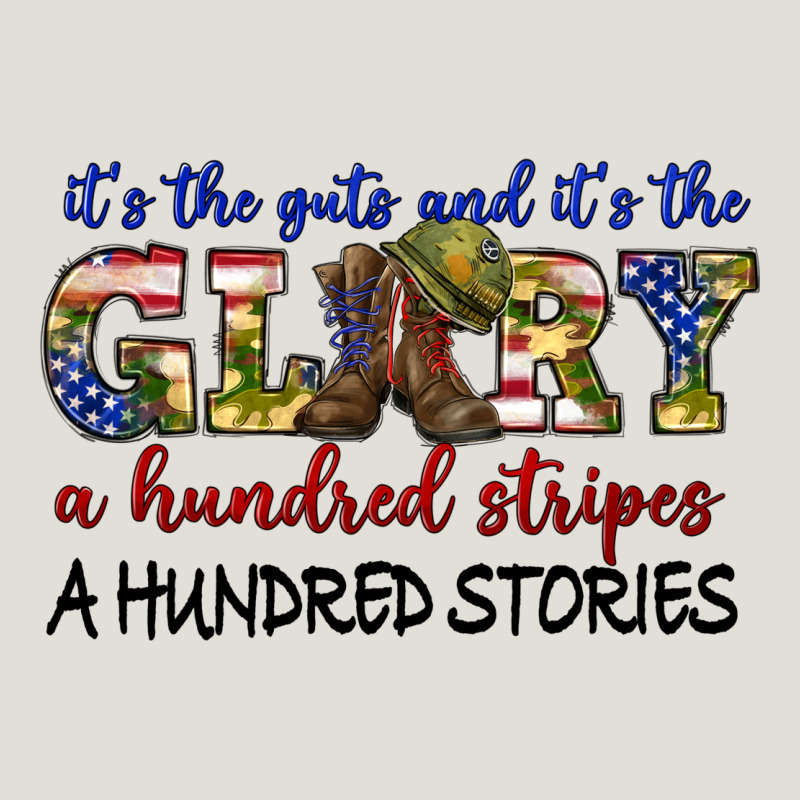 Its The Guts And Its The Glory A Hundred Stripes Heavy Core Tee by texasbilliewilder | Teevron