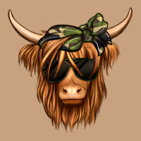 Camouflage Long Haired Cow Vintage Tee | Teevron