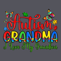 Autism Grandma I Love My Grandson Vintage Hoodie | Teevron