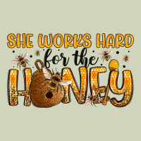 She Works Hard For The Honey Heavyweight Hoodie | Teevron