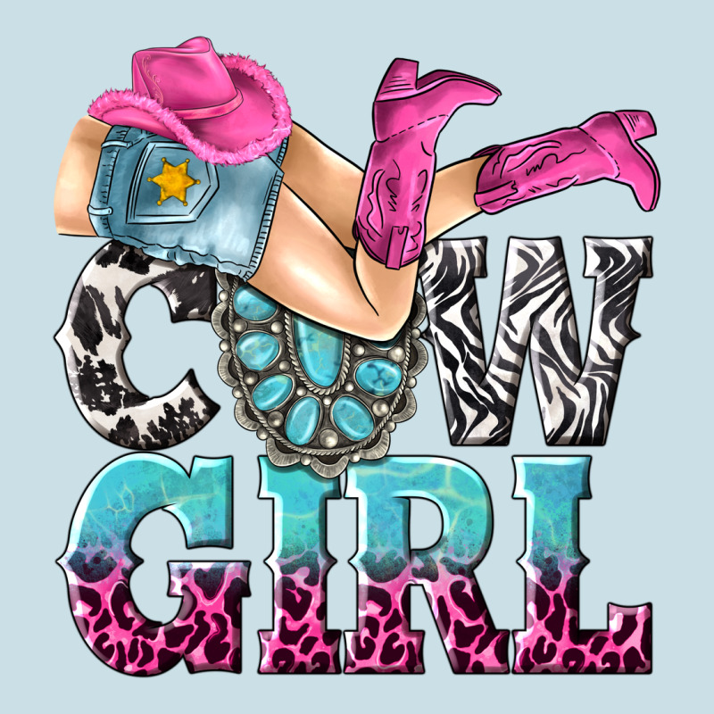 Cow Girl Ladies Tee by texasbilliewilder | Teevron