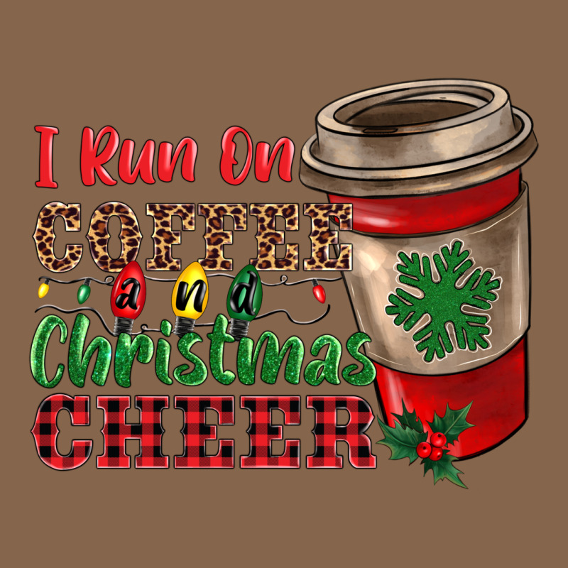 I Run On Coffee And Christmas Cheer Premium Tee by RanaPortraitStore | Teevron