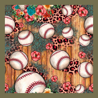 Baseball Leopard Seamless Pattern Vintage Hoodie | Teevron