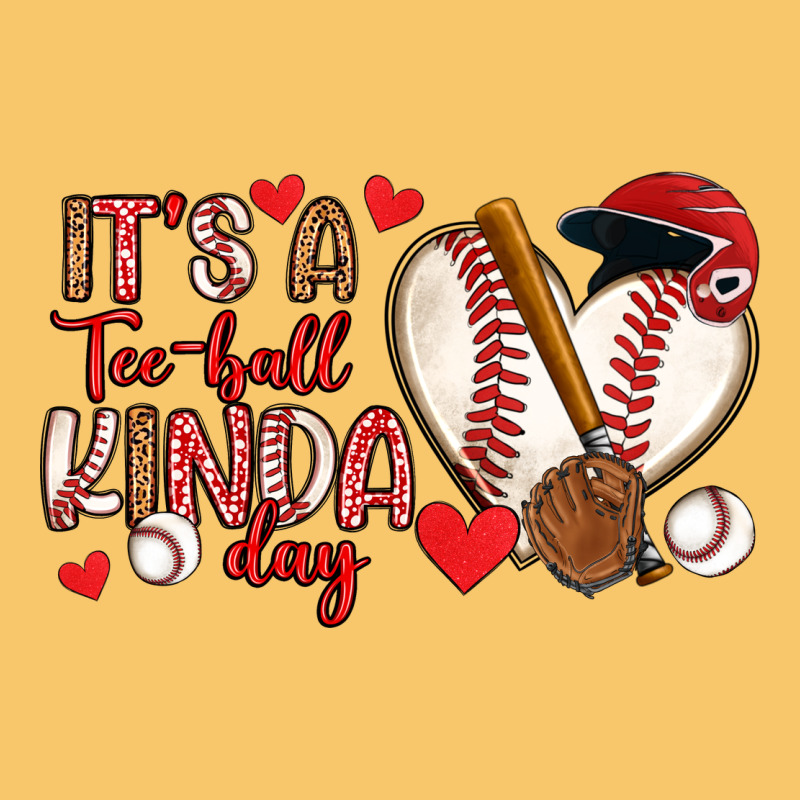 It S A Tee Ball Kinda Day Baseball Vintage Hoodie by Artiststas | Teevron