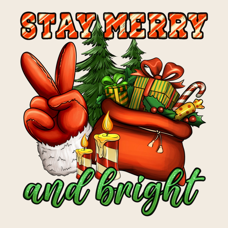 Stay Merry And Bright Peace Hand Premium Sweatshirt by Jasminsmagicworld | Teevron