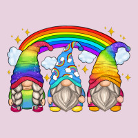 Rainbow Gnomes Ladies Tee | Teevron