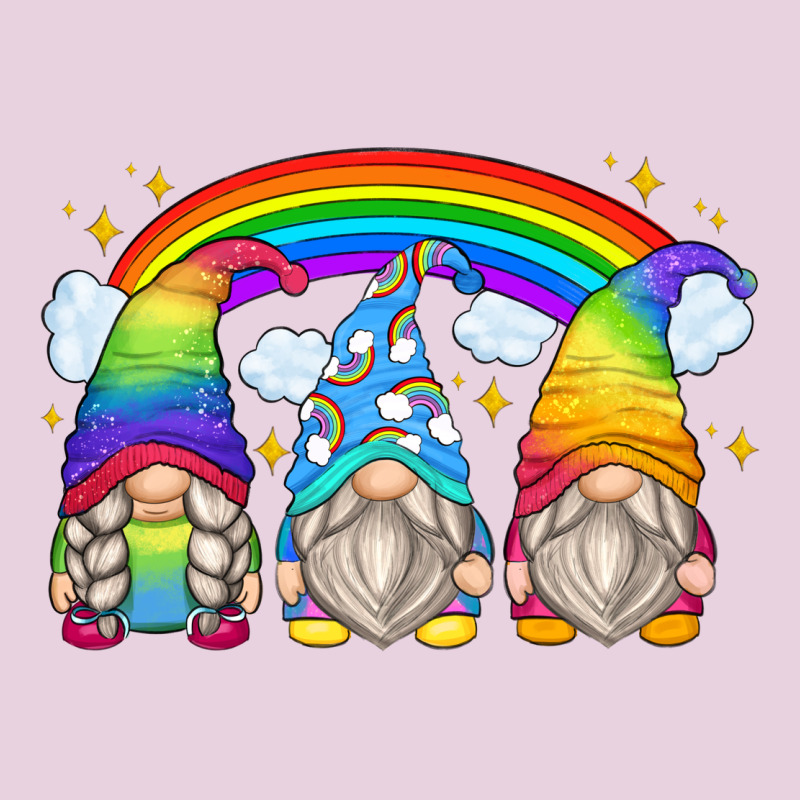 Rainbow Gnomes Ladies Tee by Zillion Design Studio | Teevron