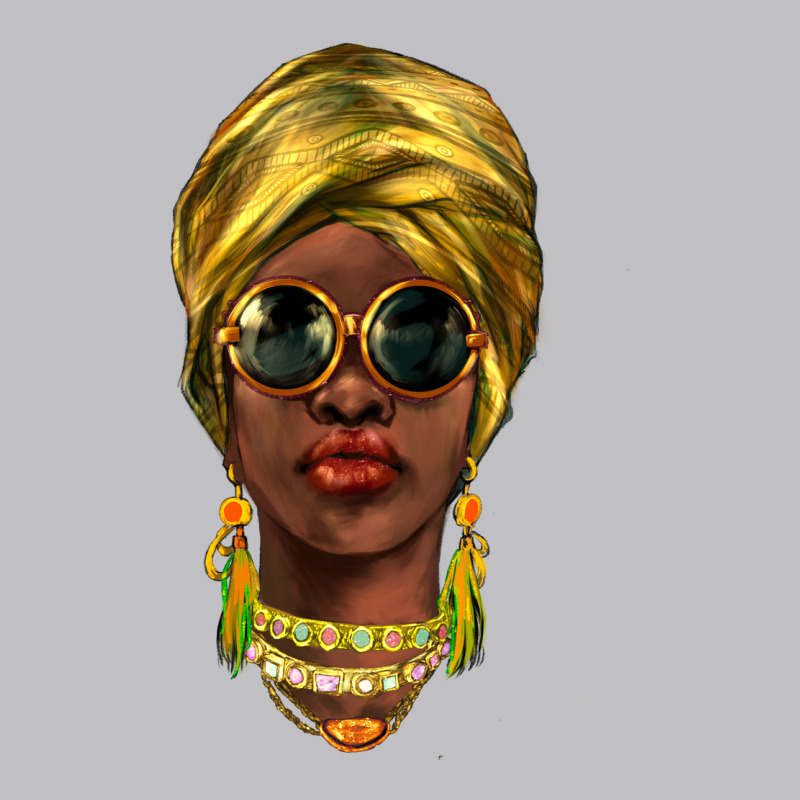 African Woman Classic Tee by NancyCooperArtShop | Teevron