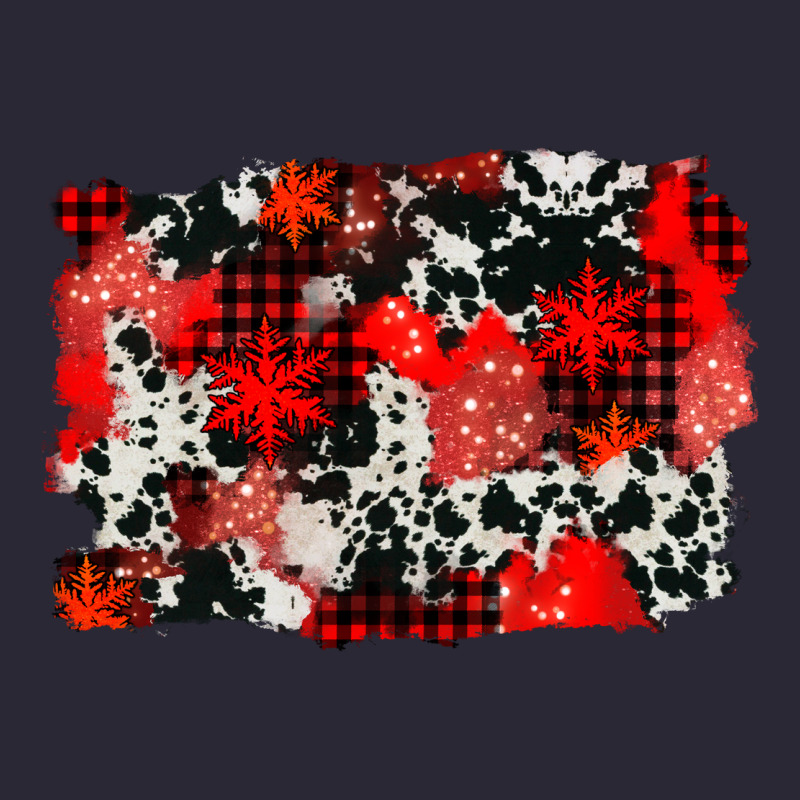 Western Red Cowhide Winter Background Vintage Tee by AdoDesignShop | Teevron