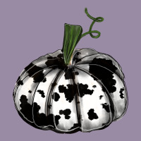 Watercolor Cowhide Halloween Pumpkin Classic Tee | Teevron