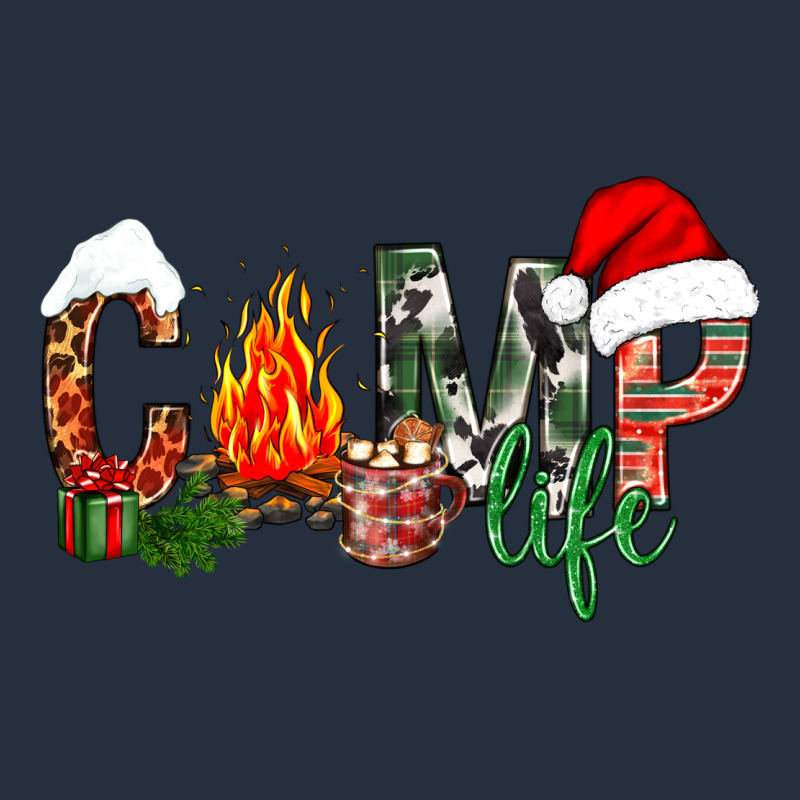Christmas Camp Life Zipper Hoodie by NancyCooperArtShop | Teevron