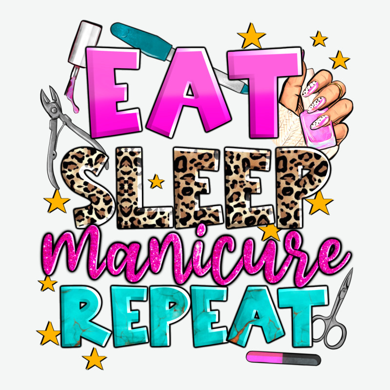 Eat Sleep Manicure Repeat Urban Heavy Tee by AdoDesignShop | Teevron