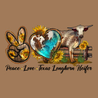 Peace Love Longhorn Heifer Classic Tee | Teevron