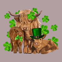 St Patrick's Day Cow Family Vintage Hoodie | Teevron