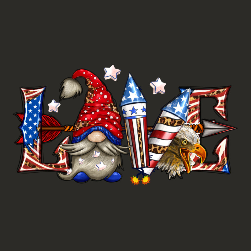 Love 4th July With Gnome Billie Wilder Heavy Core Tee by texasbilliewilder | Teevron