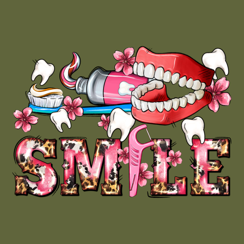 Smile With Teeth And Brush Classic Tee by AdoDesignShop | Teevron