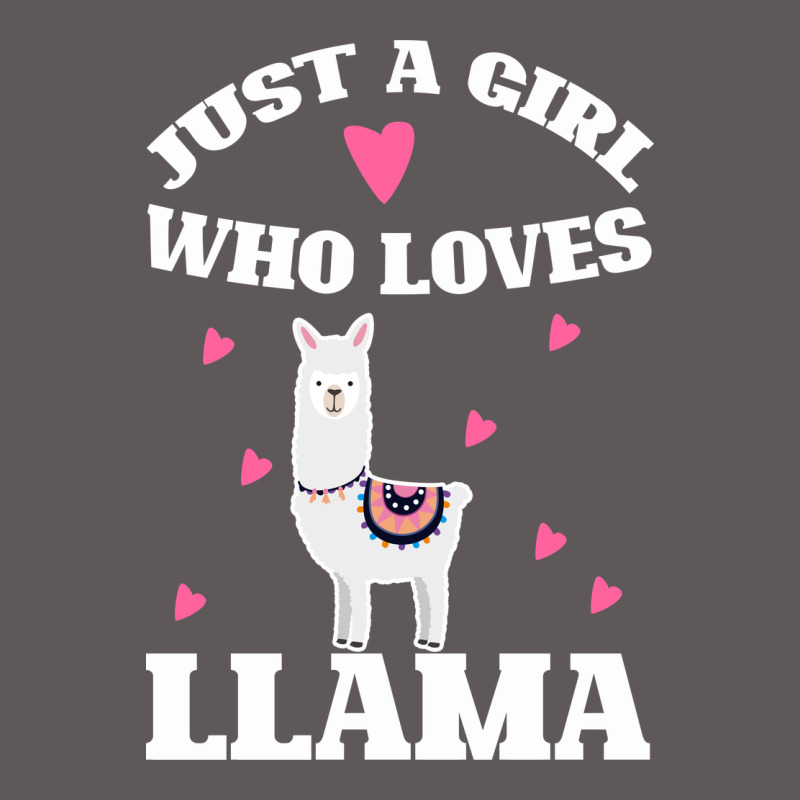 Llama Just A Girl Who Loves Llamas Premium Hoodie by Bettercallsaul | Teevron