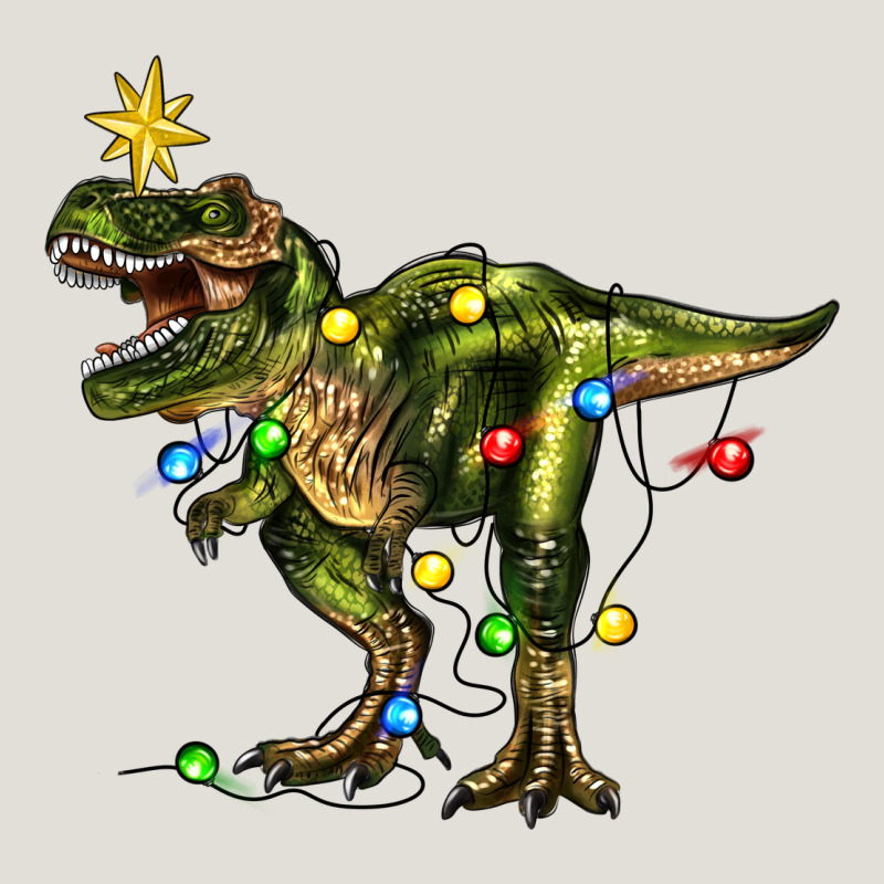 Tree Rex Christmas Heavy Core Tee by Zillion Design Studio | Teevron