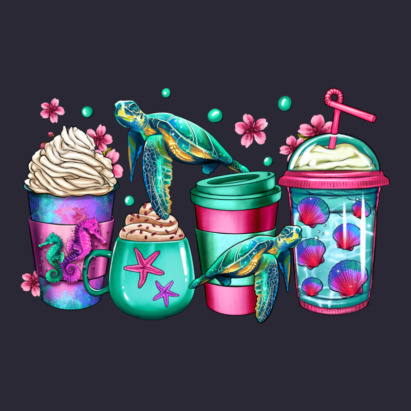 Turtle Coffee Cups Vintage Tee by Jasminsmagicworld | Teevron