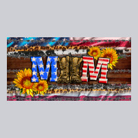 Soldier Mom License  Plate Heavyweight Sweatshirt | Teevron