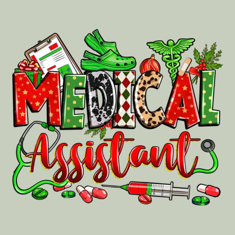Christmas Medical Assistant Ladies Tee by Zillion Design Studio | Teevron