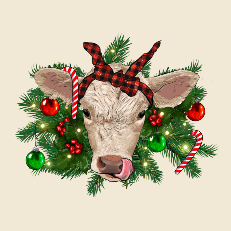 Christmas Charolais Calf Premium Tee by RanaPortraitStore | Teevron