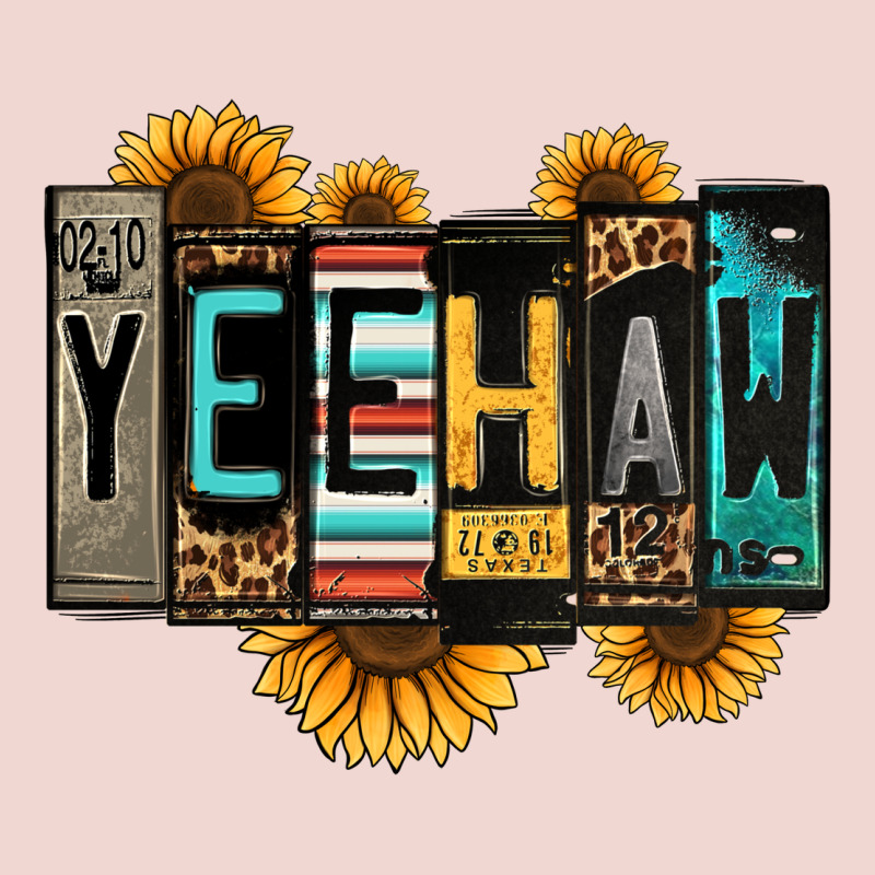 Yeehaw License Plate Letters Premium Sweatshirt by Jasminsmagicworld | Teevron