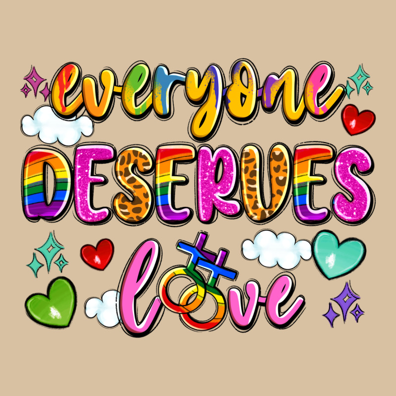 Everyone Deserves Love Heavyweight Hoodie by Artiststas | Teevron