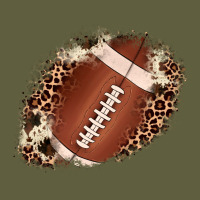 Football Cowhide Leopard Patch Vintage Tee | Teevron