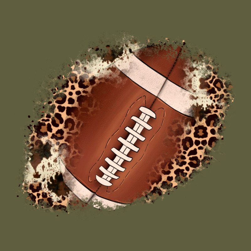 Football Cowhide Leopard Patch Vintage Tee by JahusDesignShop | Teevron