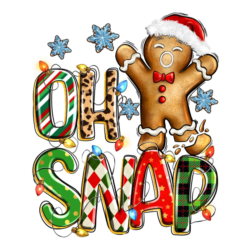 Oh Snap Christmas Cookie Ladies Tee by Zillion Design Studio | Teevron
