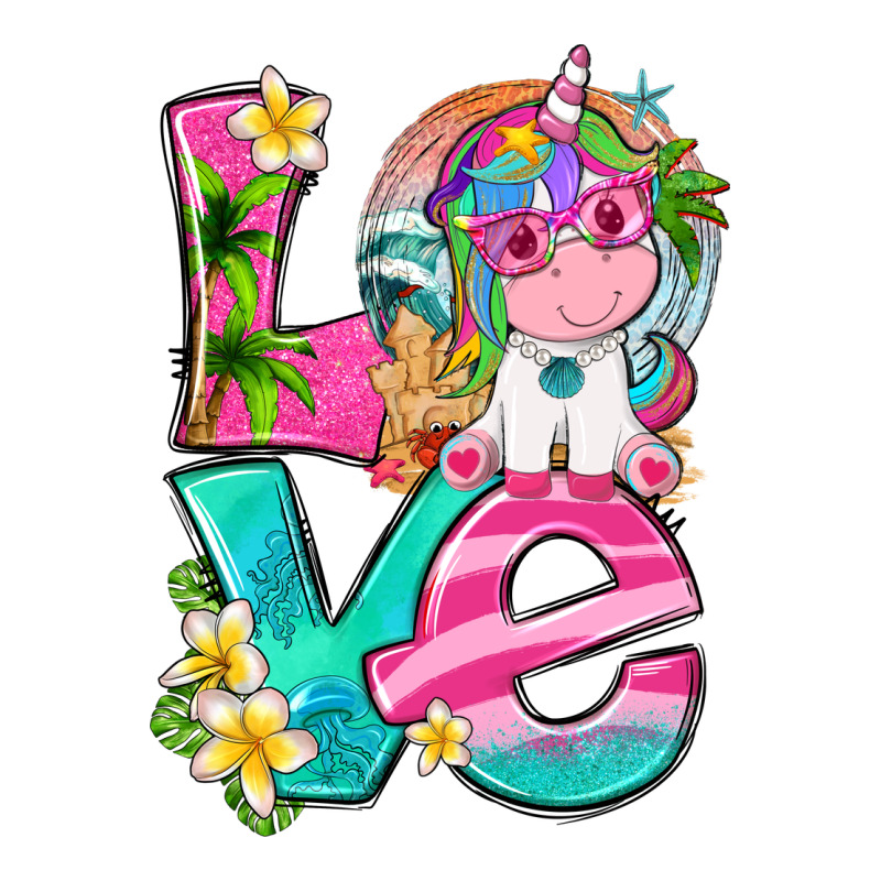 Love Summer Unicorn Premium Tee by texasbilliewilder | Teevron