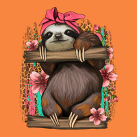 Cute Floral Baby Sloth Premium Sweatshirt | Teevron