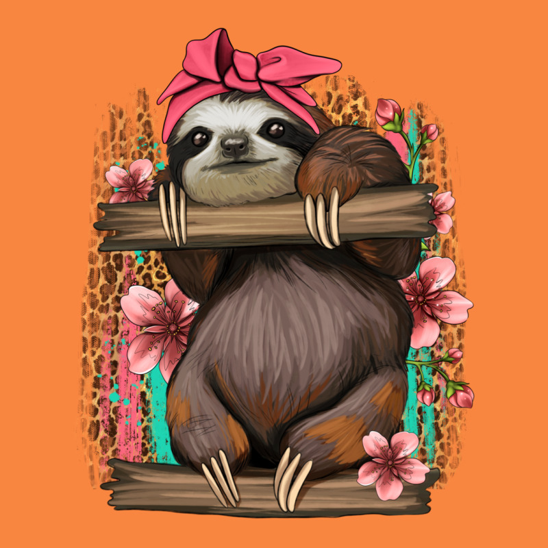 Cute Floral Baby Sloth Premium Sweatshirt by Jasminsmagicworld | Teevron