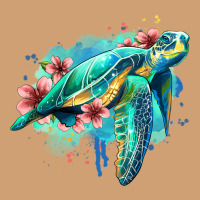 Floral Turtle Vintage Tee | Teevron