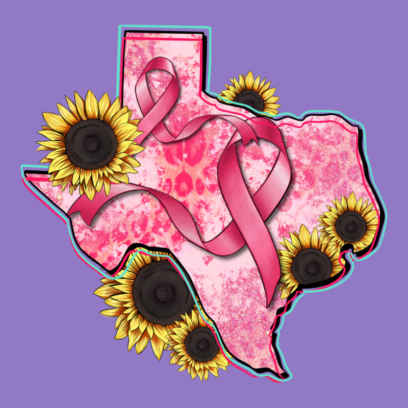 Texas Map Breast Cancer Urban Hoodie by CowGirlArtShop | Teevron