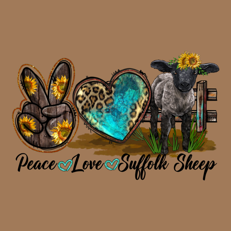 Peace Love Suffolk Sheep Classic Tee by LillyAllenDesigns | Teevron
