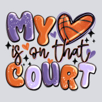 My Heart Is On That Court Zipper Hoodie | Teevron
